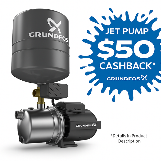 Grundfos JP & JP PT-V Boosters – Self Priming Pump Stainless Steel